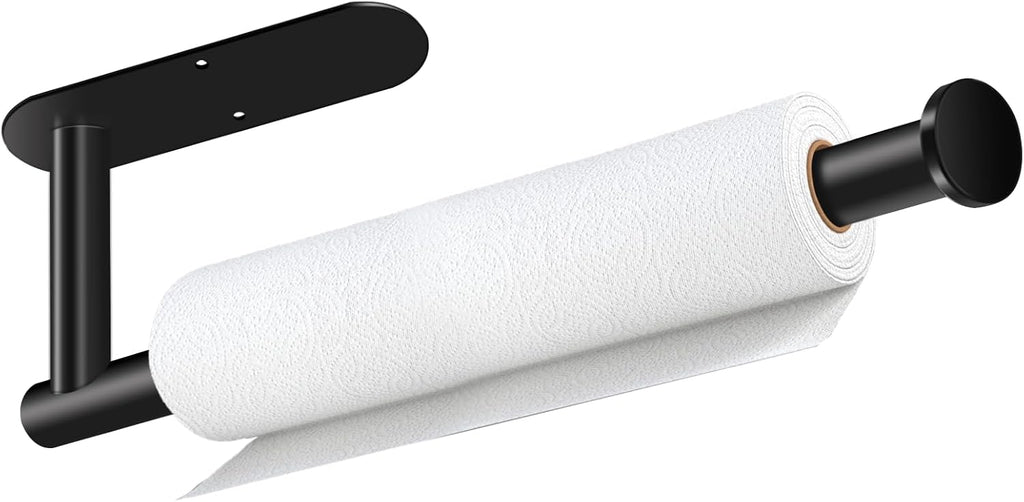 Paper Towel Holder, Self Adhesive or Drilling Paper Towel Holder Under