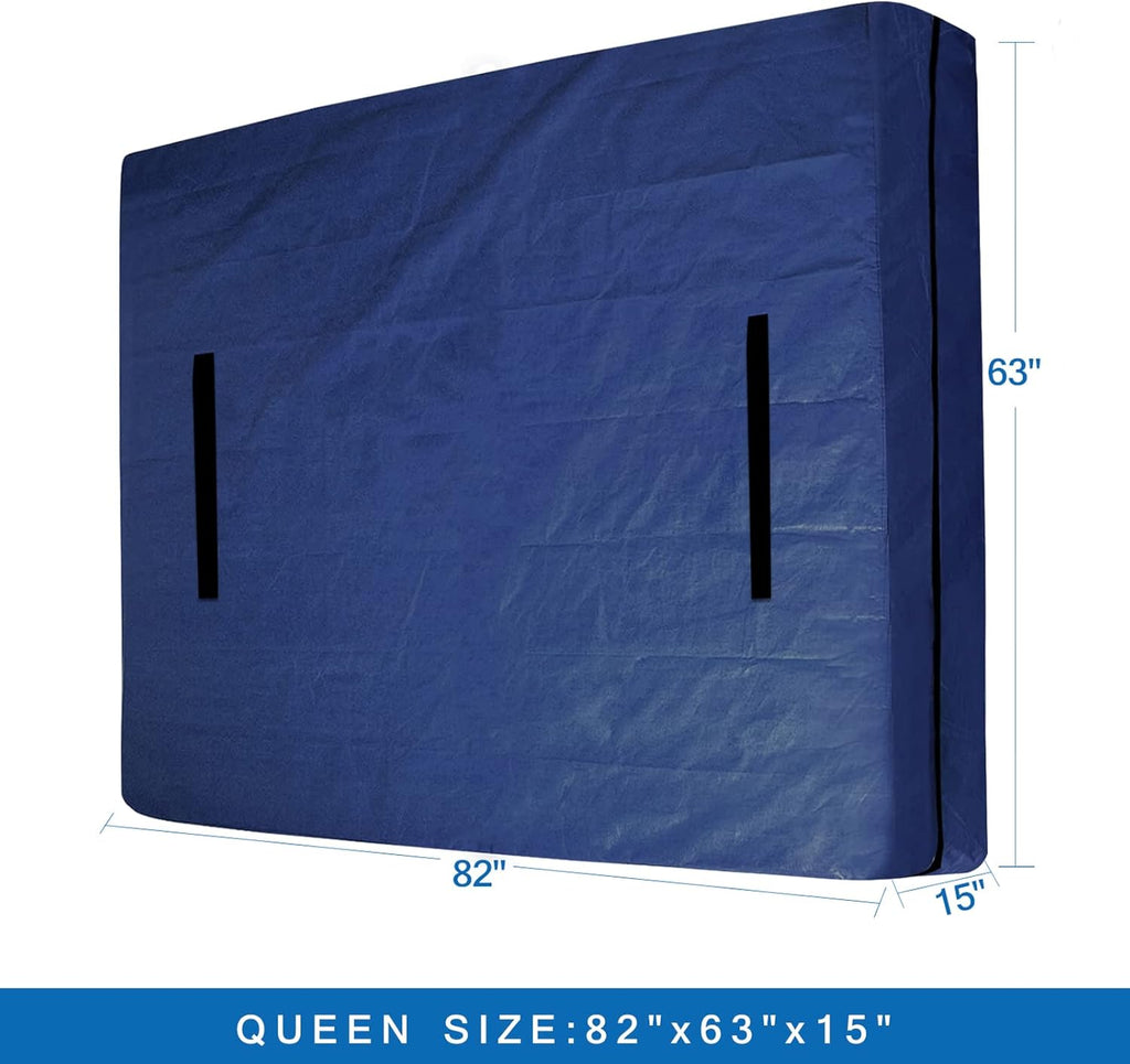 Mattress Bags for Moving and Storage Queen Size, Waterproof Mattress Cover
