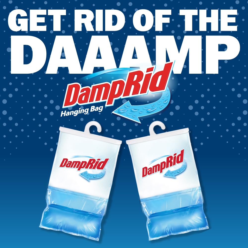 DampRid Lavender Vanilla Hanging Moisture Absorber, 16 oz., 3 Pack