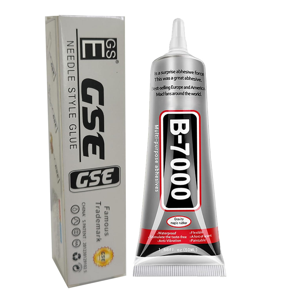 B7000 Jewelry Glue for Making, FITTDYHE 1PCS 50ML/1.69 fl oz Clear Adhesive