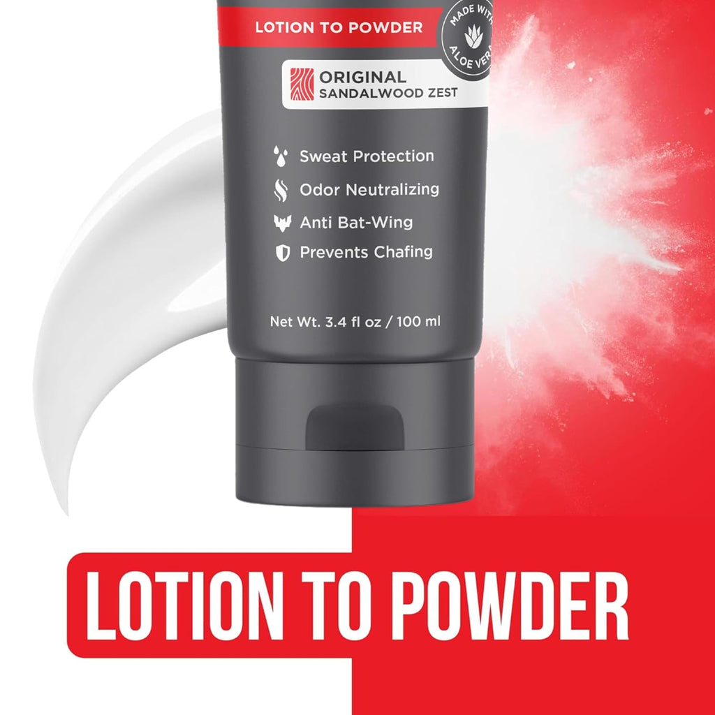 HAPPY NUTS Comfort Cream Deodorant For Men: Anti-Chafing Sweat Defense, Odor