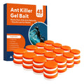 48 Pack Slow-Acting Ant Bait Gel Stations for Indoor & Outdoor Eliminate