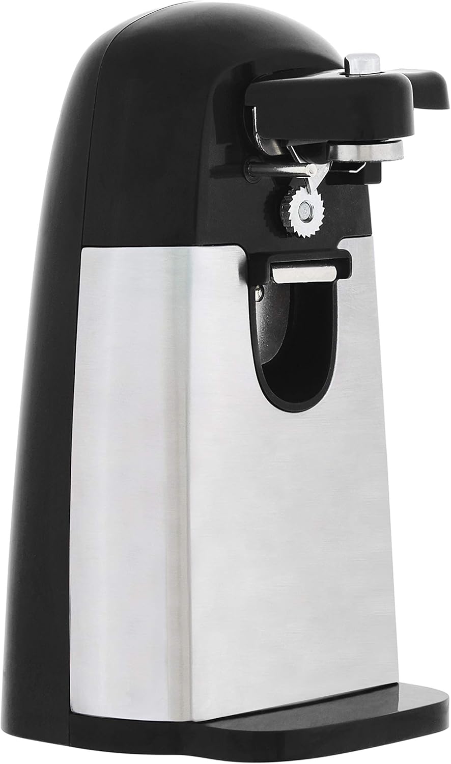 Amazon Basics 3-In-1 Electric Can Opener, Bottle Opener and Knife Sharpener
