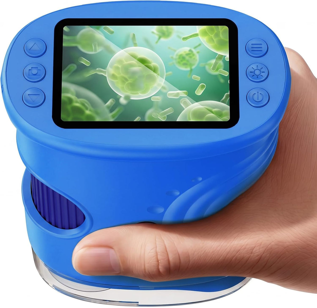 4K 1000X Handheld Digital Microscope for Kids with 2.0" IPS Screen