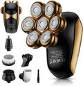SHPAVVER Head Shavers for Bald Men: 5-in-1 IPX7 Waterproof Grooming Kit