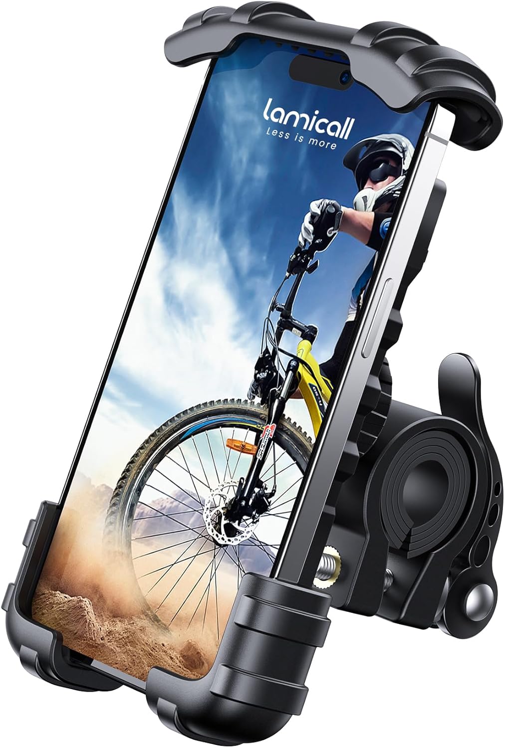 Lamicall Bike Phone Holder, Motorcycle Mount - Motorcycle Phone Holder