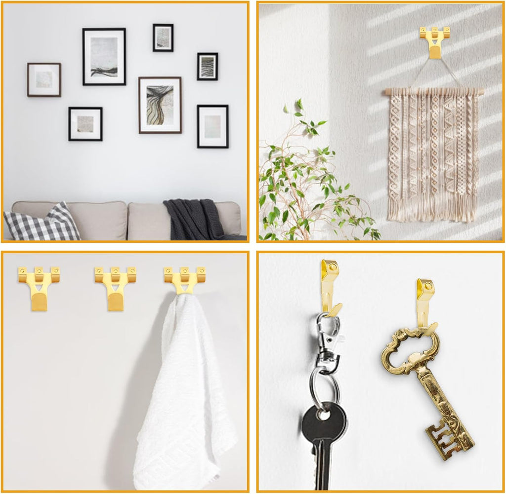 KURUI 303Pcs Picture Hanging Kit, Picture Hangers Assorted Kit with Heavy