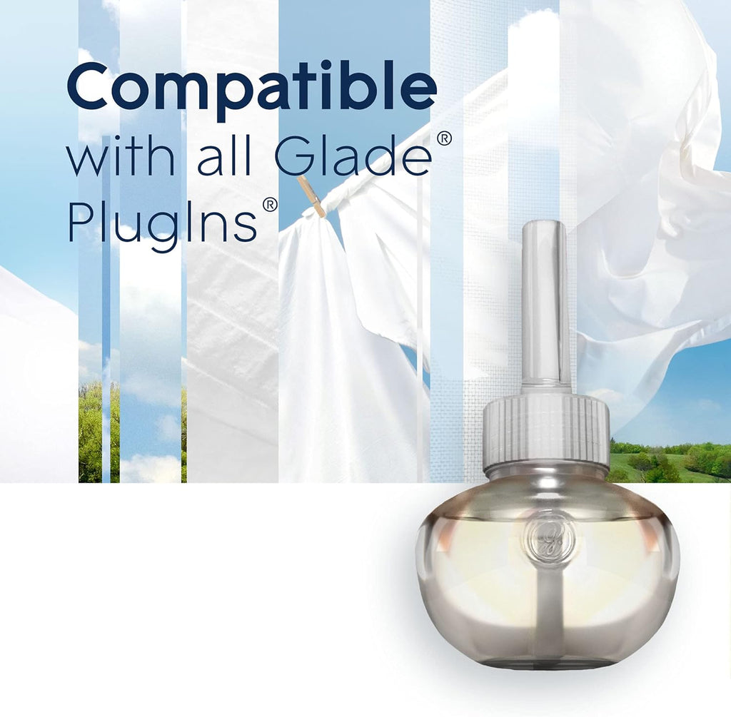Glade PlugIns Refills Air Freshener, Scented and Essential Oils for Home and