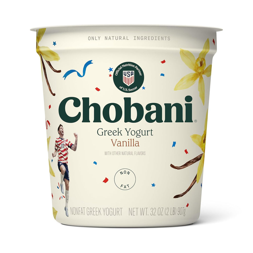 Chobaniå¨ Vanilla Blended Non-Fat Greek Yogurt 32oz