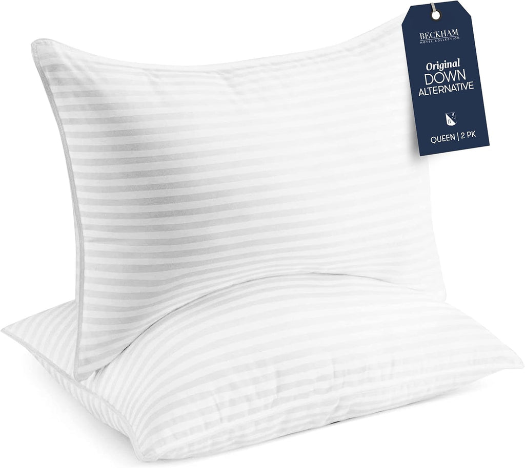 Beckham Hotel Collection Bed Pillows Standard/Queen Size Set of 2 - Original