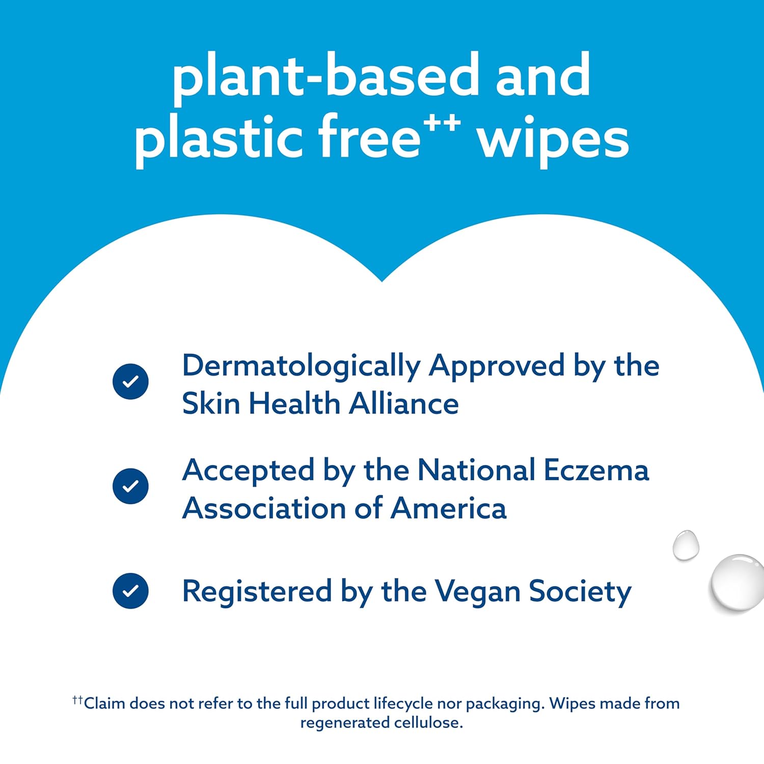 WaterWipes Sensitive+ Newborn & Baby Wipes, 3-In-1 Cleans, Cares, Protects