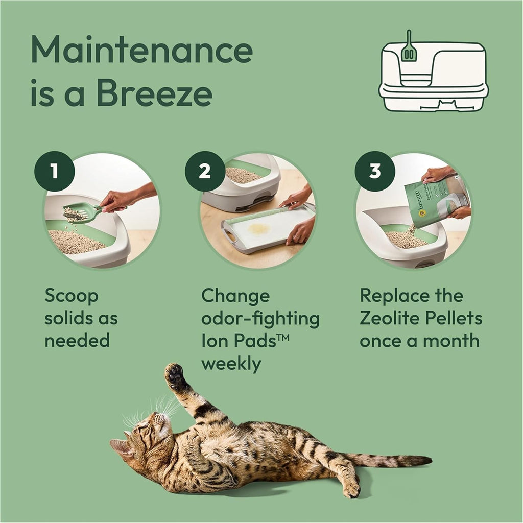 Purina Tidy Cats Cat Litter Breeze Pads Refill Pack Multi Cat Litter Pads - 8