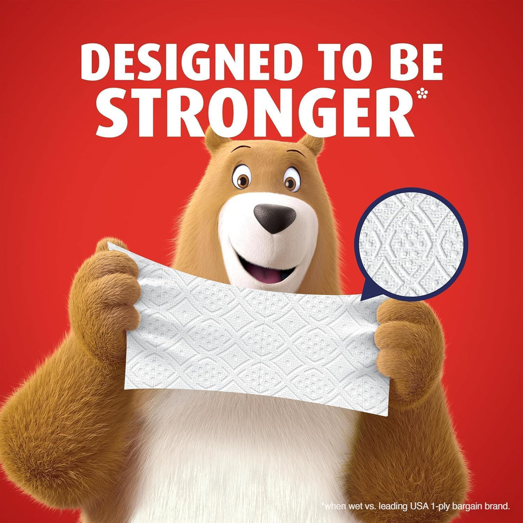 Charmin Ultra Strong Clean Touch Toilet Paper, 24 Family Mega Rolls = 120
