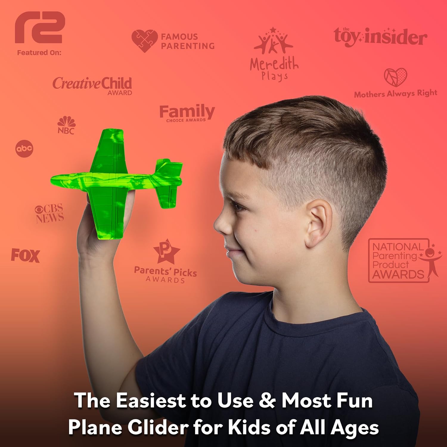 Foam Airplanes - Easter Basket Stuffers for Kids All Ages 4 5 6 7 8 9 10 Year