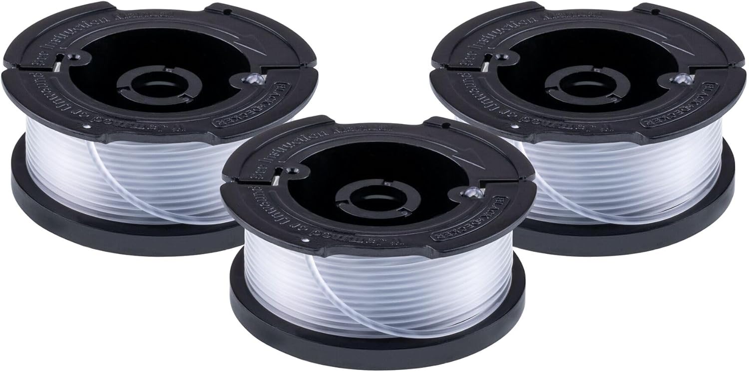 BLACK+DECKER Weed Eater String, Trimmer Line, 3-Pack, 30-Feet of Replacement