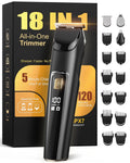 Beard Trimmer for Men, Cordless 18-in-1 Electric Razor & Hair Clipper,Gifts