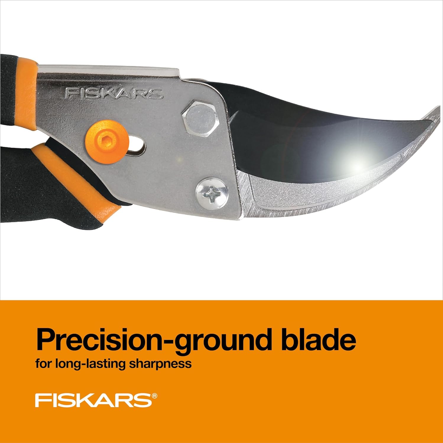 Fiskars Bypass Pruning Shears, 5/8-Inch Cut Capacity Garden Clippers