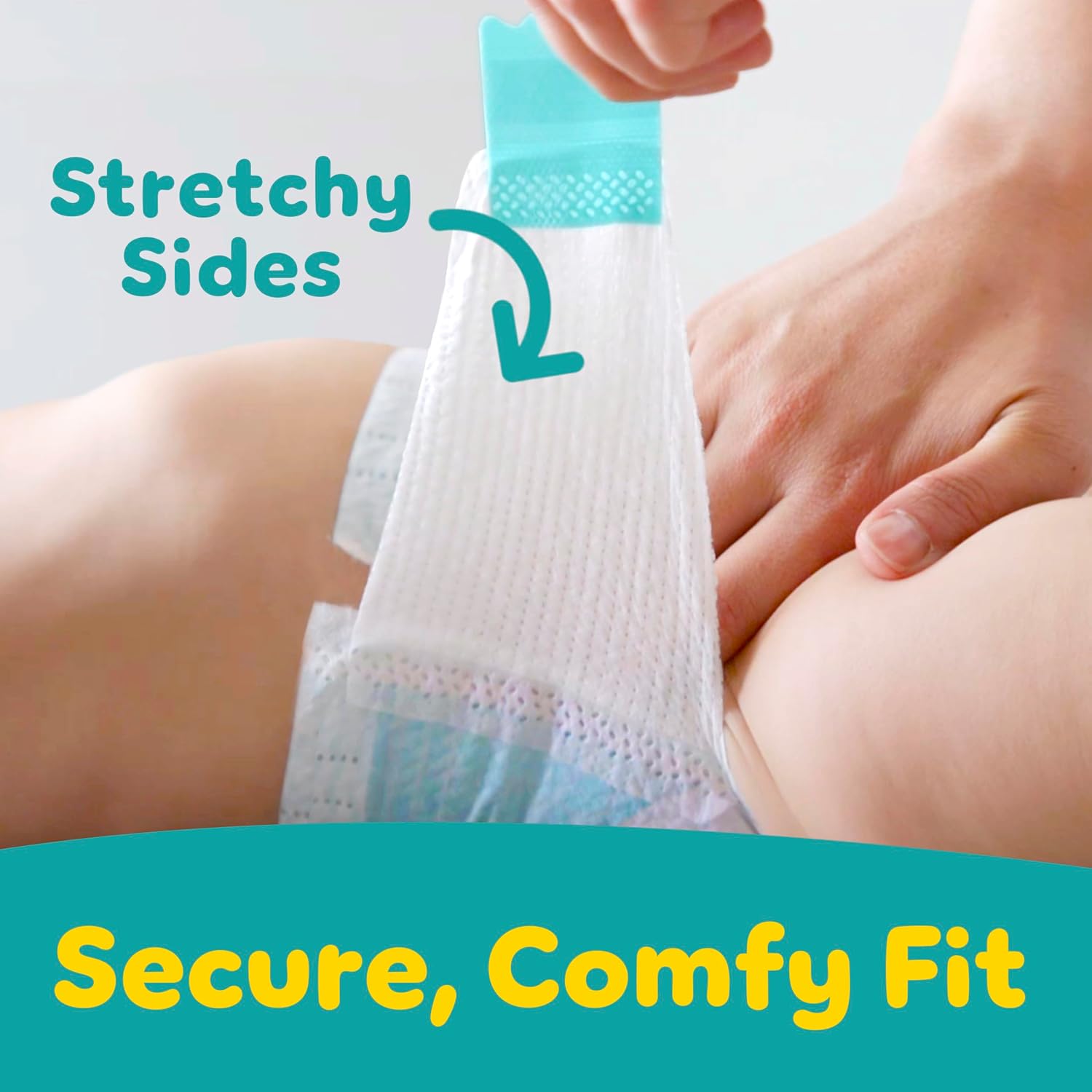 Pampers Diapers - Baby Dry - Size 1, 120 Count, Absorbent Disposable Infant