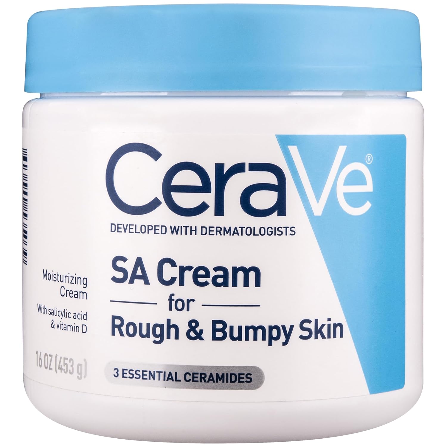 CeraVe Moisturizing Cream with Salicylic Acid, Exfoliating Body Cream with