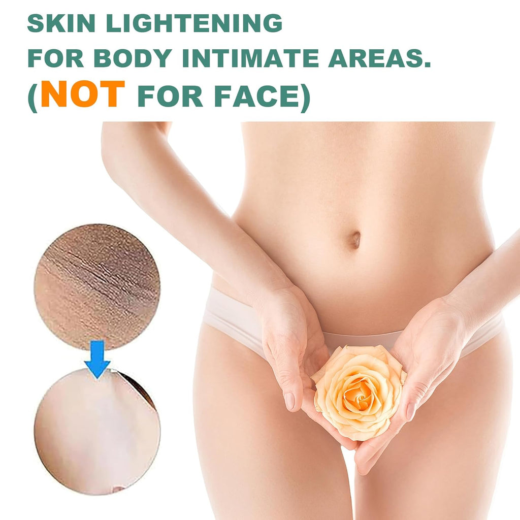 Skin Bleaching Cream Skin Lightening for Body Intimate Areas, Private Parts