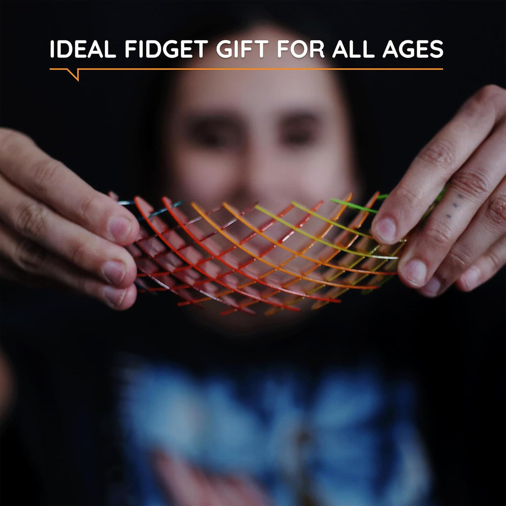 Morf Fidget Worm Toy - Flexible 3D Sensory Slug Figgy Toy for Kids, Teens