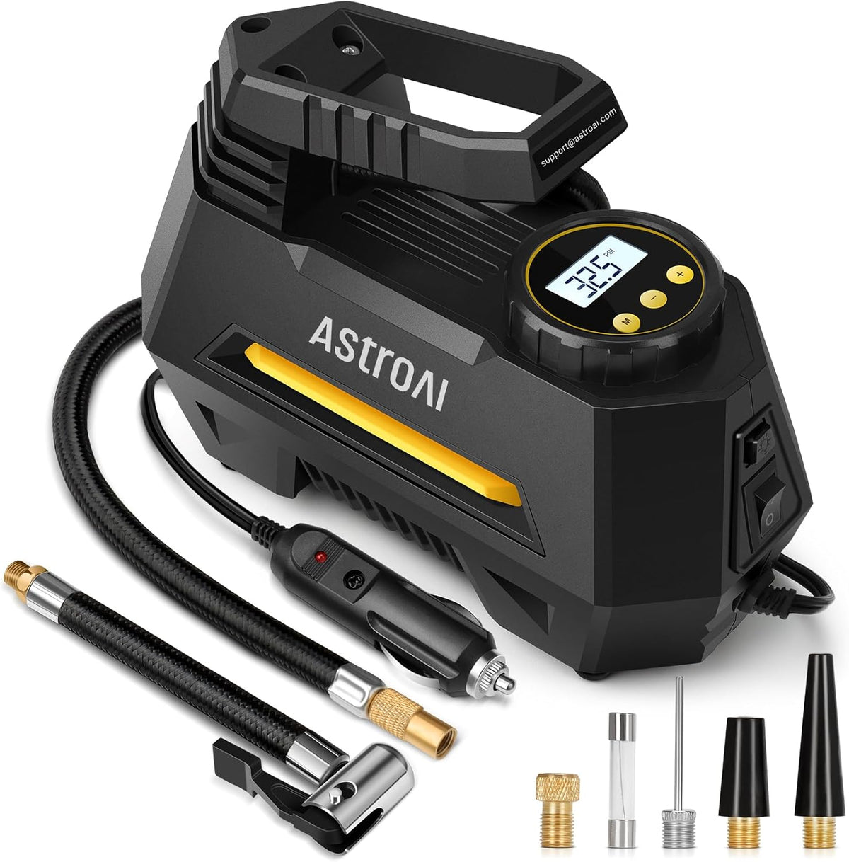 AstroAI Tire Inflator Portable Air Compressor Air Pump for Car Tires-Car