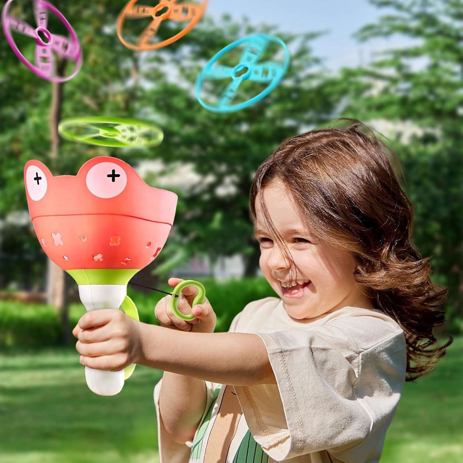 Outside Toys for Kids Ages 4-8 - Manual Capture Catching Game - Toddler