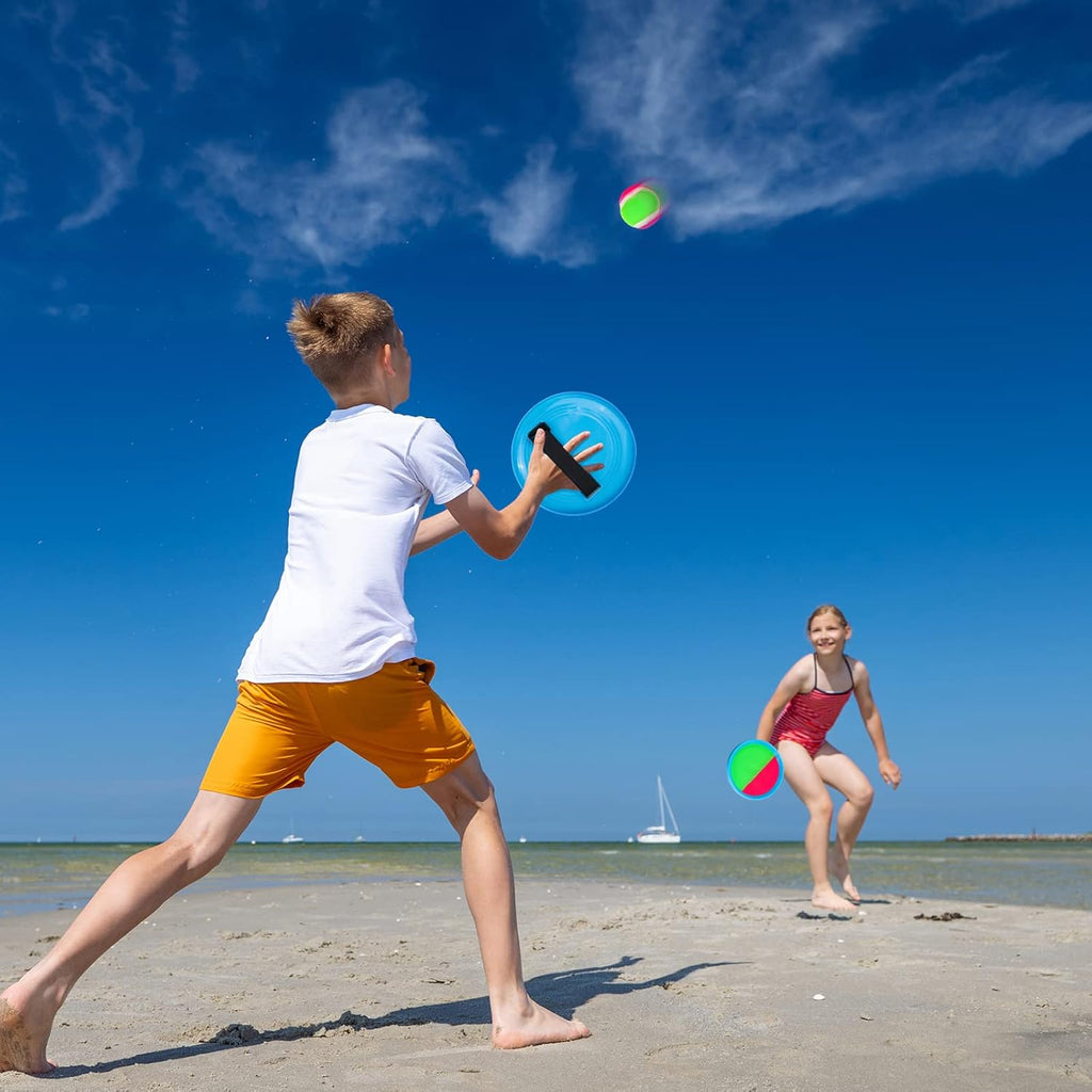 Ayeboovi Toss and Catch Ball Game Outdoor Toys for Kids Yard Games Beach Toys