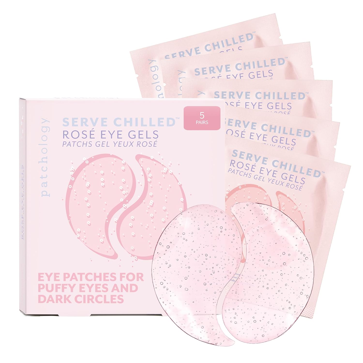 Patchology Serve Chilled Ros̩ Hydrating Under Eye Patches ‰ÛÒ Hyaluronic Acid