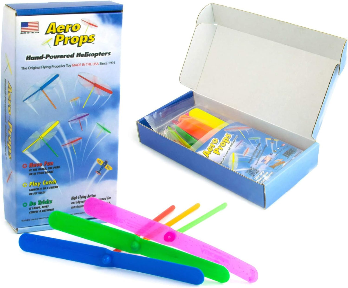 The Original Aero Props - Flying Helicopter Prop Hand Spinner