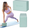 Gaiam Yoga Block - Supportive Latex-Free Eva Foam - Soft Non-Slip Surface