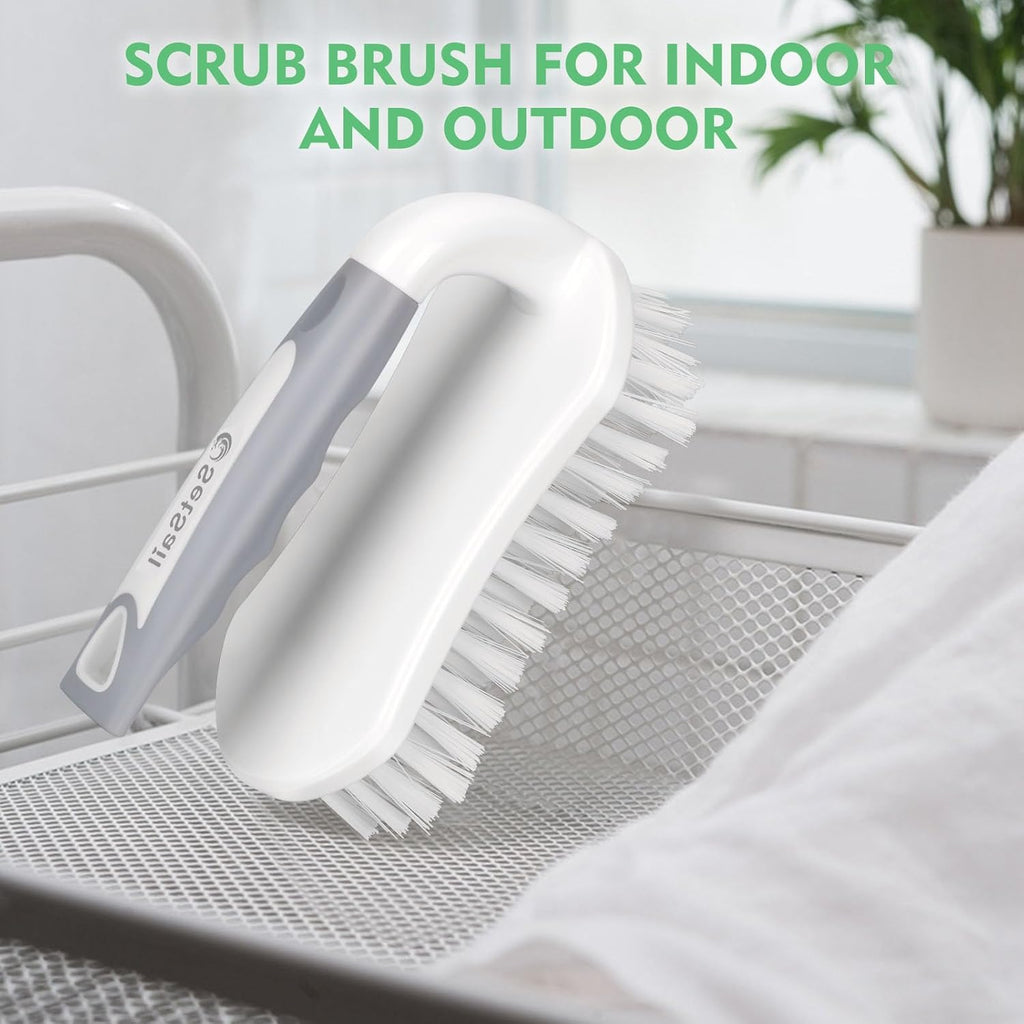 SetSail Scrub Brush, Heavy-Duty Scrub Brushes for Cleaning with Stiff