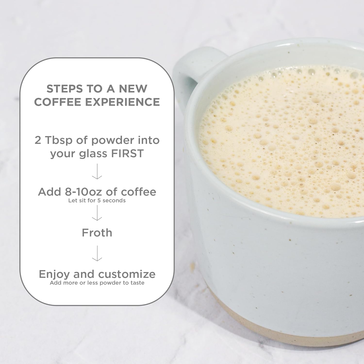 Laird Superfood Non-Dairy Coconut Powder Creamer - Sweet & Creamy +