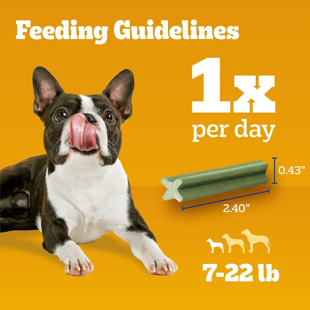 Pedigree Dentastix Dental Chews for Dogs, Small and Toy Breed Dog Treats