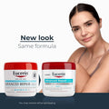 Eucerin Advanced Repair Body Cream for Very Dry Skin, Fragrance Free Daily