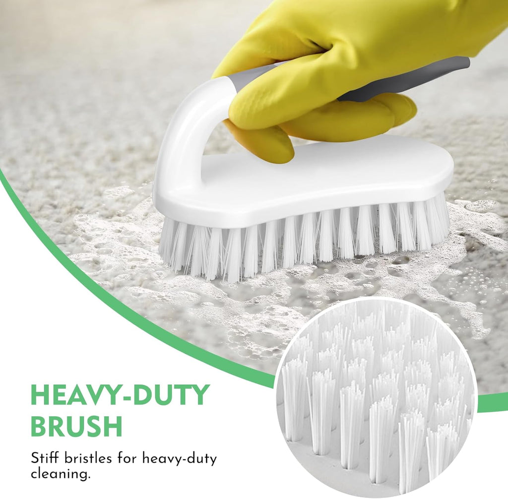 SetSail Scrub Brush, Heavy-Duty Scrub Brushes for Cleaning with Stiff