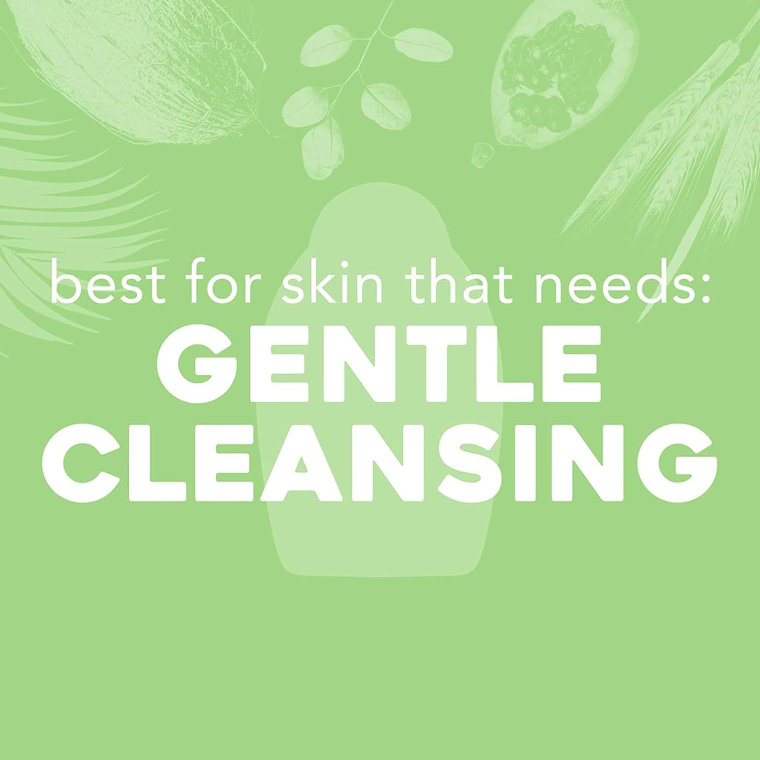 OGX Sensitive + Rose Water & Pink Sea Salt Exfoliating Body Scrub + Rose