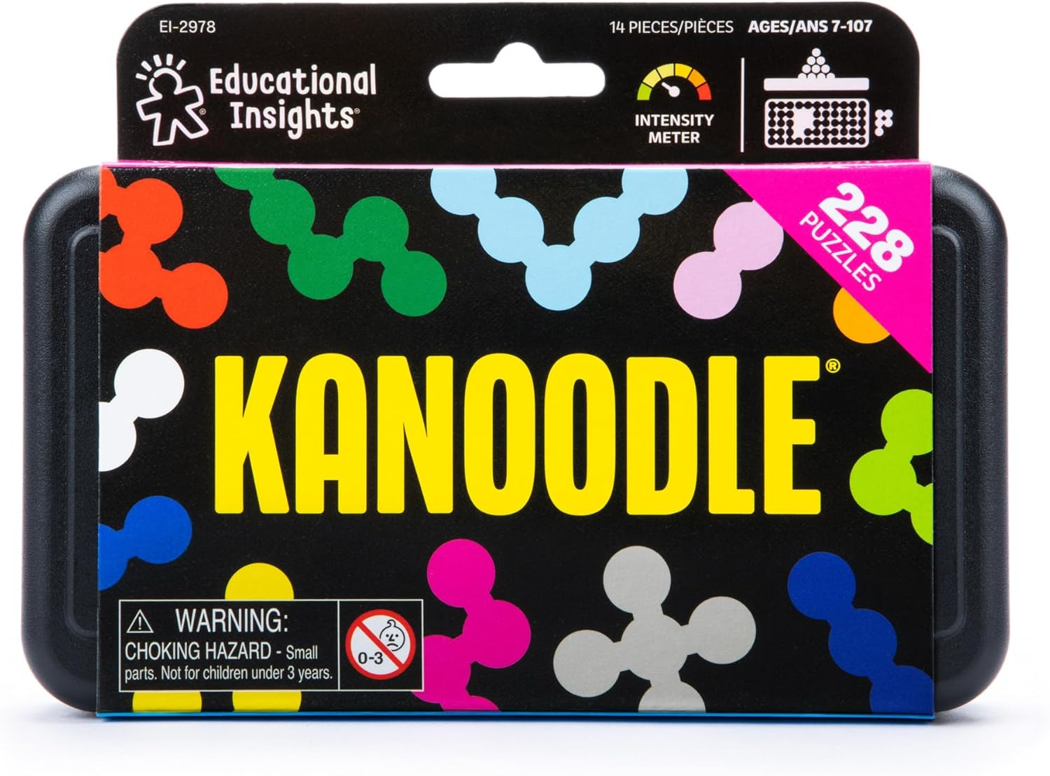 Educational Insights Kanoodle - 3D Brain Teaser Puzzles for Kids, Spatial