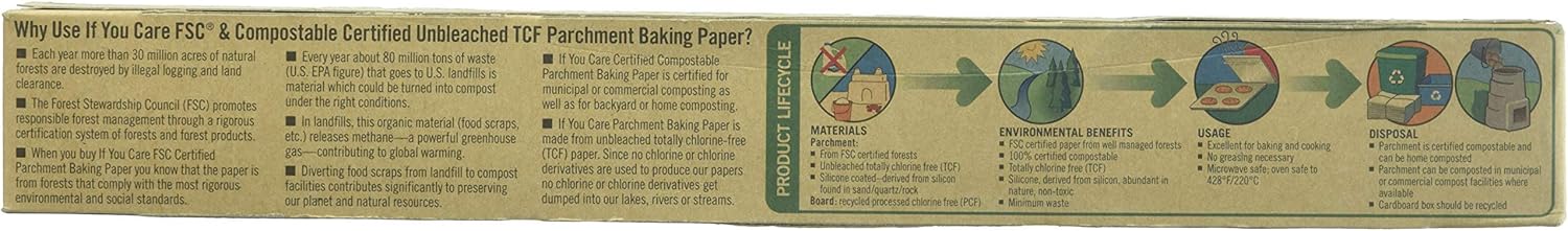 If You Care Parchment Baking Paper, 70 sq ft
