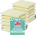 Mr. Scrub All-Purpose Sponges, Non Scratch, for Washing and Cleaning Dishes
