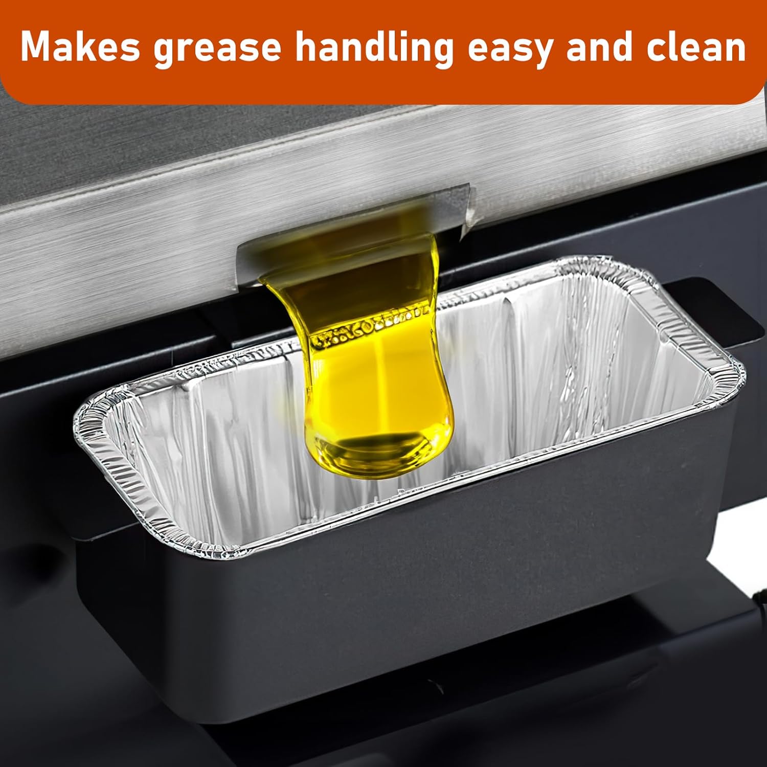 Grease Cup Liners Compatible with Blackstone Griddle 5017 - Griddle