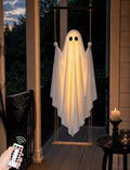 Halloween Decorations Outdoor 3.7FT Pre-Assembled Hanging Swing Ghost