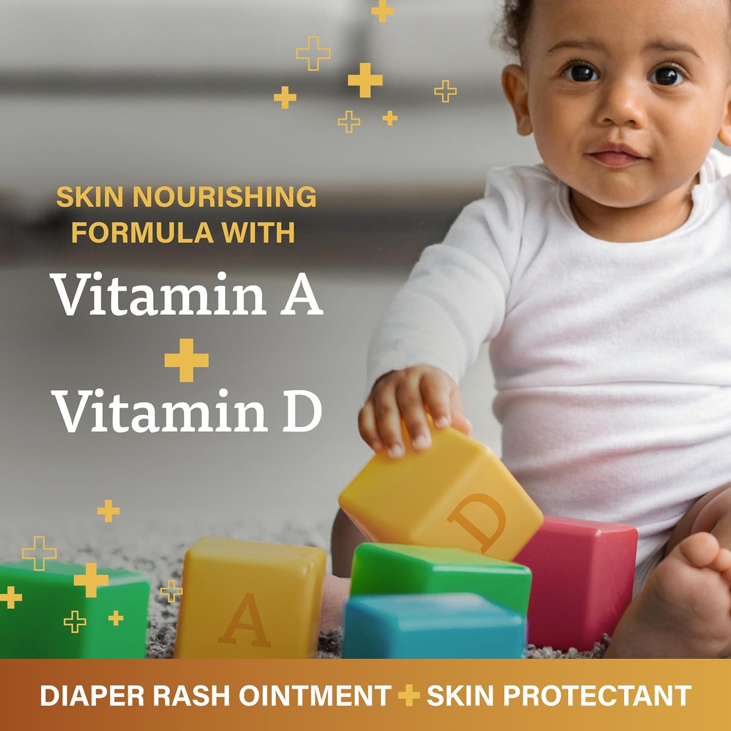 A+D Original Diaper Rash Ointment Prevents & Treats Diaper Rash, Moisturizing