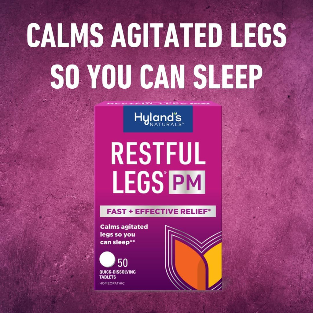 Hyland's Restful Legs PM, Nighttime Formula, Calms Agitated Legs so You Can