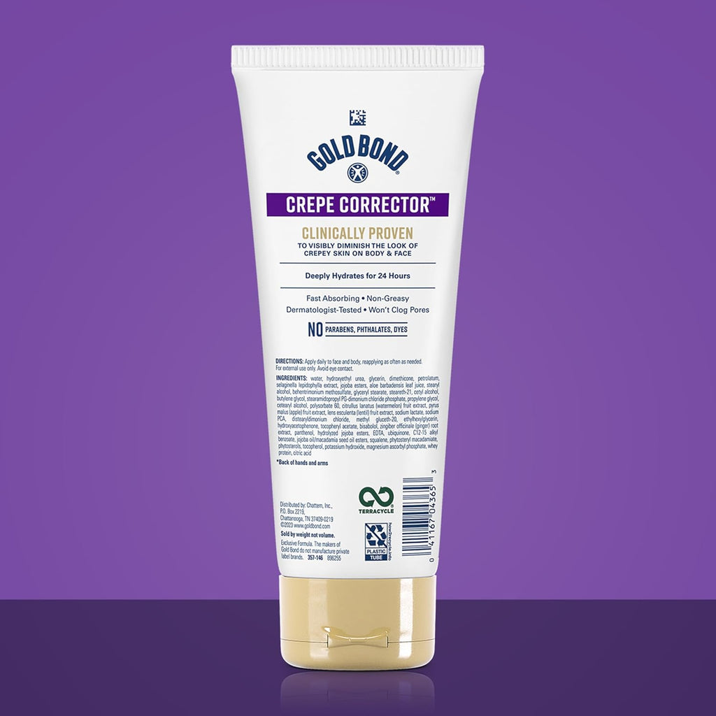 Gold Bond Age Renew Crepe Corrector Body Lotion, Replenishing & Smoothing