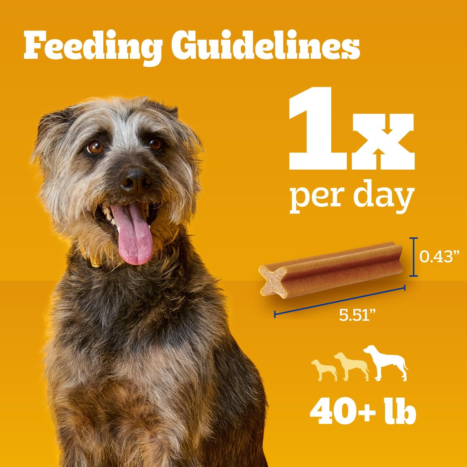 Pedigree Dentastix Large Dog Treats, Original, Beef & Fresh, 2.73 lb. Variety