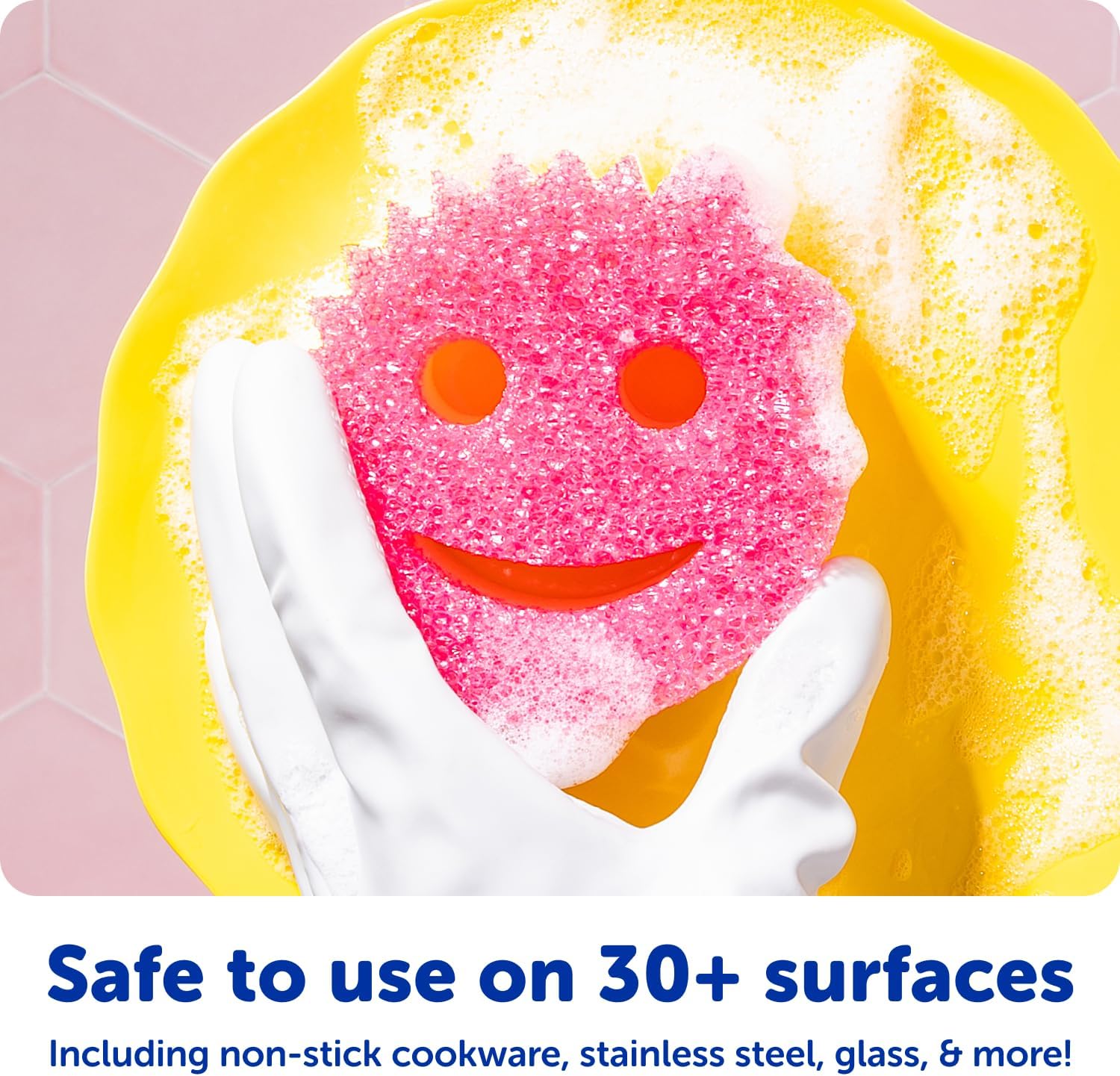 Scrub Daddy Scrub Mommy Sponges - Dish Scrubber + Non-Scratch Cleaning