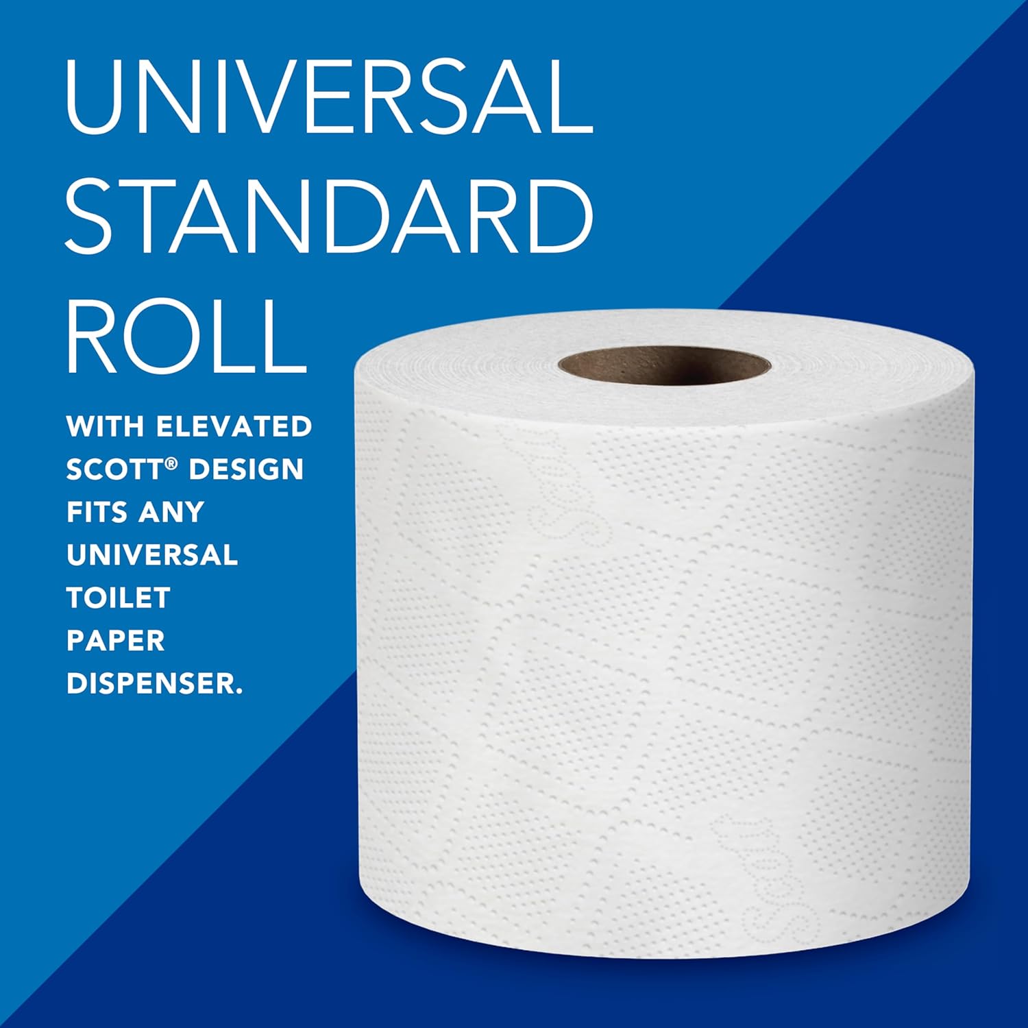Scott Professional 100% Recycled Fiber Standard Roll Bulk Toilet Paper