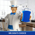 MR.SIGA Non-Scratch Cellulose Scrub Sponge, Dual-Sided Dishwashing Sponge for