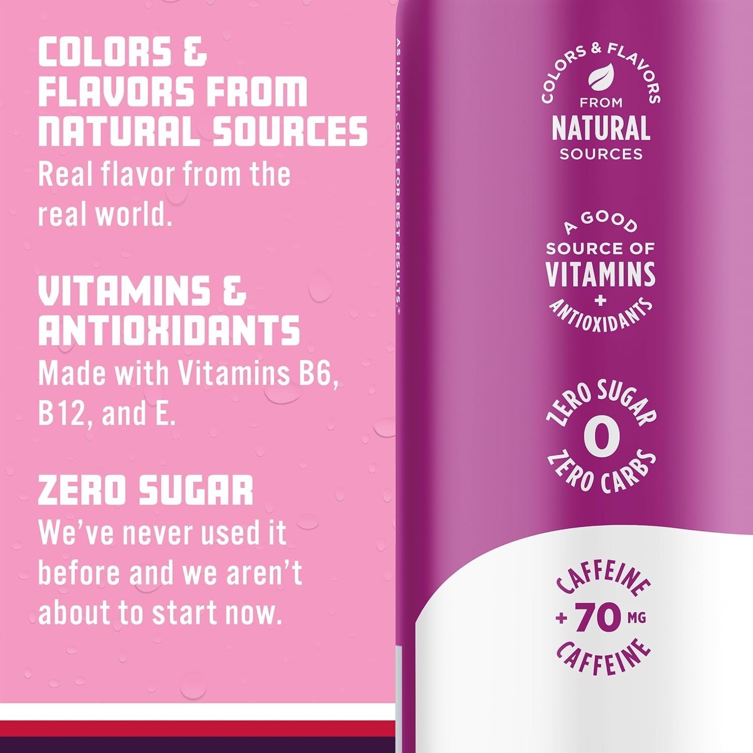 Sparkling Ice Caffeine Black Raspberry Sparkling Water with Caffeine, Zero